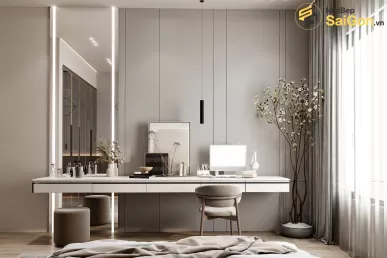 Bàn trang điểm gỗ Hoàng Đạt- BTD001