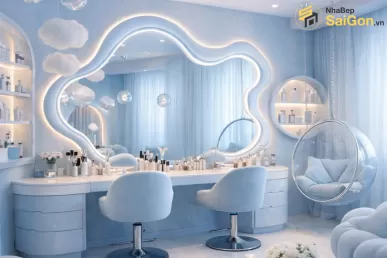 Bàn trang điểm gỗ Hoàng Đạt- BTD008