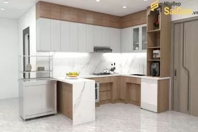 Tủ Bếp Chữ U TBU010 