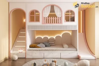 Giường tầng thông minh Hoàng Đạt - GT016