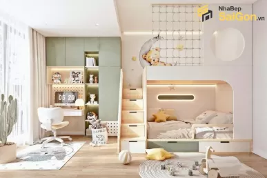 Giường tầng thông minh Hoàng Đạt - GT005