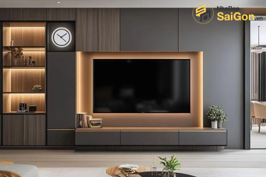 Kệ tivi gỗ hiện đại Hoàng Đạt - TV010