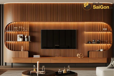 Kệ tivi gỗ hiện đại Hoàng Đạt - TV013