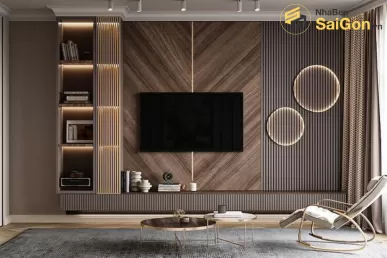 Kệ tivi gỗ hiện đại Hoàng Đạt - TV014