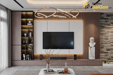 Kệ tivi gỗ hiện đại Hoàng Đạt - TV001