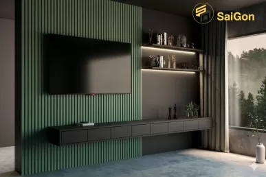 Kệ tivi gỗ hiện đại Hoàng Đạt - TV019