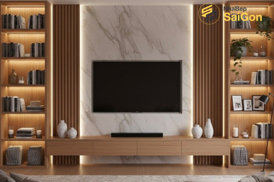 Kệ tivi gỗ hiện đại Hoàng Đạt - TV002