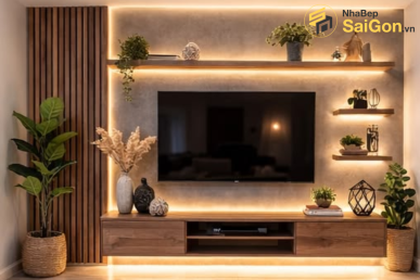 Kệ tivi gỗ hiện đại Hoàng Đạt - TV006