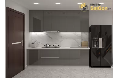 Tủ bếp chữ I - TBI006