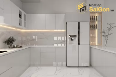 Tủ bếp chữ L - TBL037