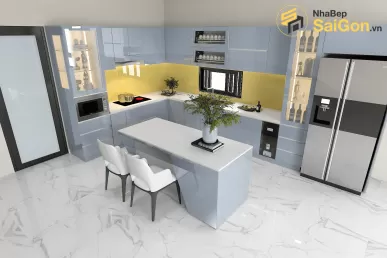 Tủ bếp chữ L - TBL038