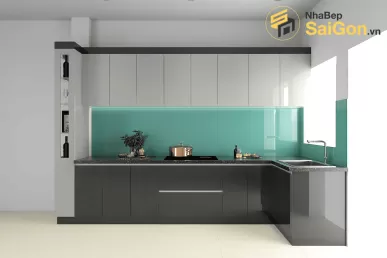 Tủ bếp chữ L - TBL016