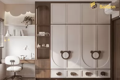 Tủ quần áo gỗ hiện đại TQA009