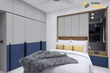 Tủ quần áo gỗ hiện đại TQA016