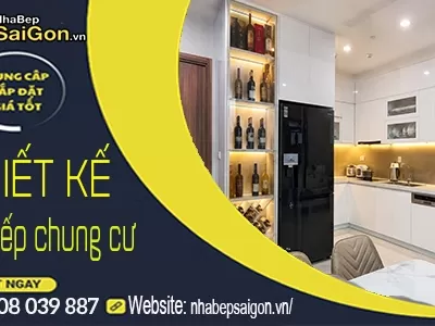 Thiết Kế Bếp Chung Cư – Giải Pháp Hiện Đại, Tối Ưu Không Gian Sống
