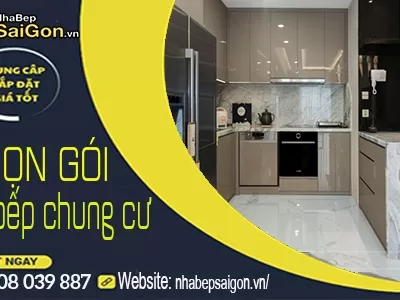 Thiết Kế Thi Công Tủ Bếp Chung Cư Trọn Gói 2026 – Giải Pháp Hiện Đại, Tối Ưu Không Gian Sống