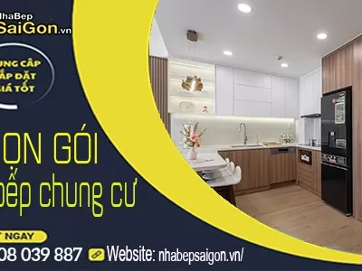 Tủ Bếp Chung Cư Thủ Đức – Giải Pháp Hiện Đại, Tối Ưu Không Gian Căn Hộ