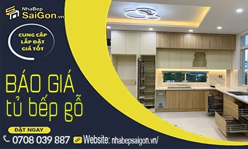 Báo Giá Tủ Bếp Gỗ Công Nghiệp Mới Nhất 2026 – Chi Tiết, Minh Bạch Và Chuẩn Xưởng