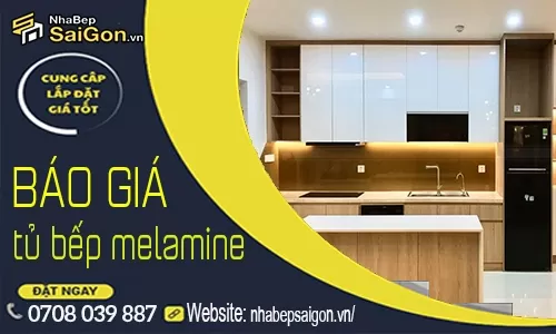 Báo Giá Tủ Bếp Melamine Mới Nhất 2026 – Chi Tiết, Chuẩn Xưởng Và Minh Bạch