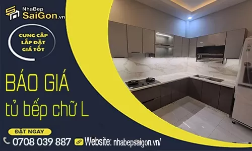 Giá Tủ Bếp Chữ L – Báo Giá Chi Tiết, Cập Nhật Mới Nhất 2026