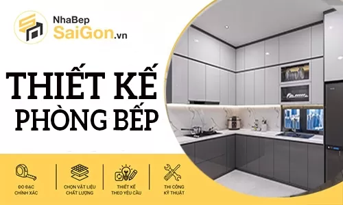 Thiết Kế Nội Thất Phòng Bếp Đẹp Hiện Đại, Tiện Nghi Và Tối Ưu Không Gian