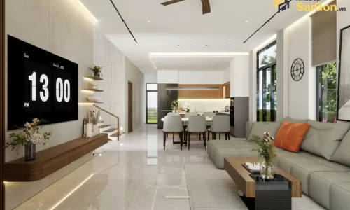 Dự án nhà phố anh Nam Nhà Bè