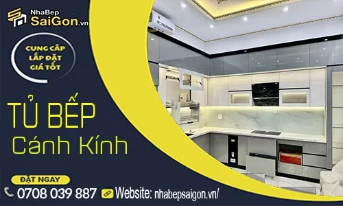 Tủ Bếp Cánh Kính – Giải Pháp Nội Thất Hiện Đại, Sang Trọng Và Đẳng Cấp
