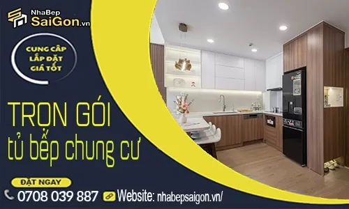 Tủ Bếp Chung Cư Thủ Đức – Giải Pháp Hiện Đại, Tối Ưu Không Gian Căn Hộ