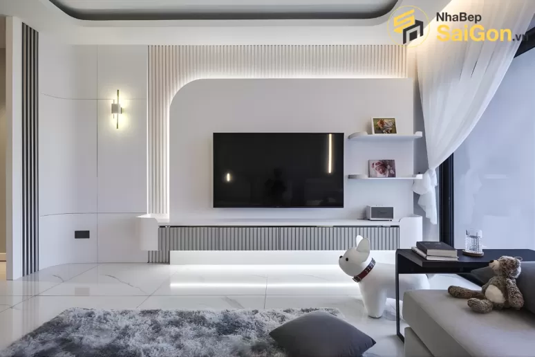 Kệ tivi gỗ hiện đại Hoàng Đạt - TV025