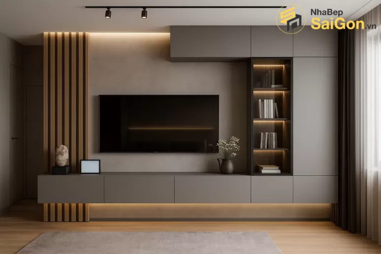 Kệ tivi gỗ hiện đại Hoàng Đạt - TV004