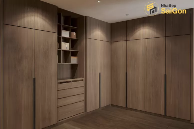 Tủ quần áo gỗ hiện đại TQA001