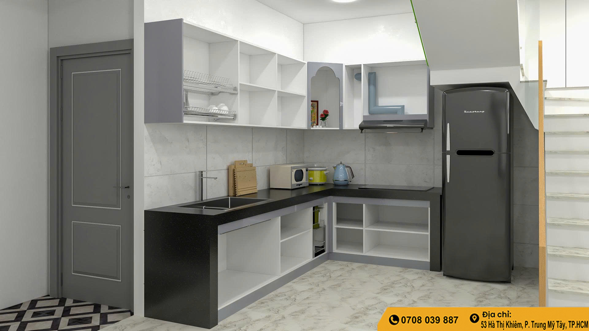 Bàn Giao Tủ Bếp Đan Bê Tông Cho Anh Thầu Ở Bình Dương – Giải Pháp Bếp Bền Đẹp Hiện Đại