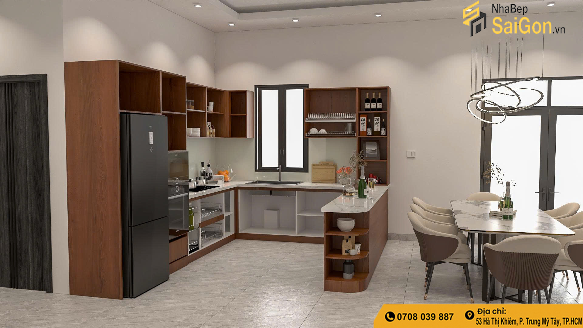 Bàn Giao Tủ Bếp Và Phòng Thờ Tại Tây Ninh Cho Chị Oanh – Không Gian Sống Hiện Đại Và Trang Nghiêm