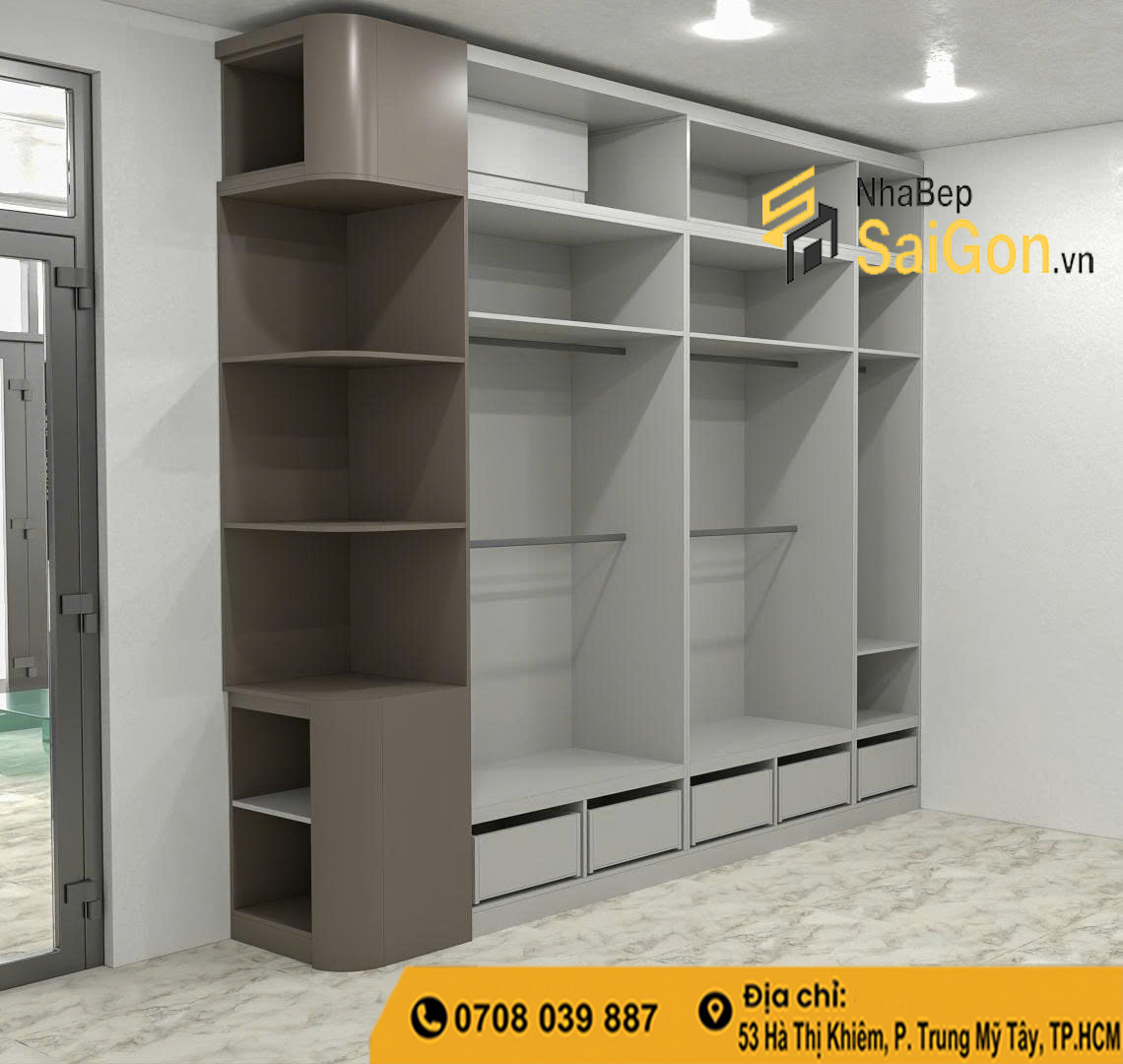 Bàn Giao Nhà Bếp Và Tủ Đồ Cho Anh Hùng Ở Long An – Thiết Kế Hiện Đại, Tiện Nghi Và Tối Ưu Không Gian