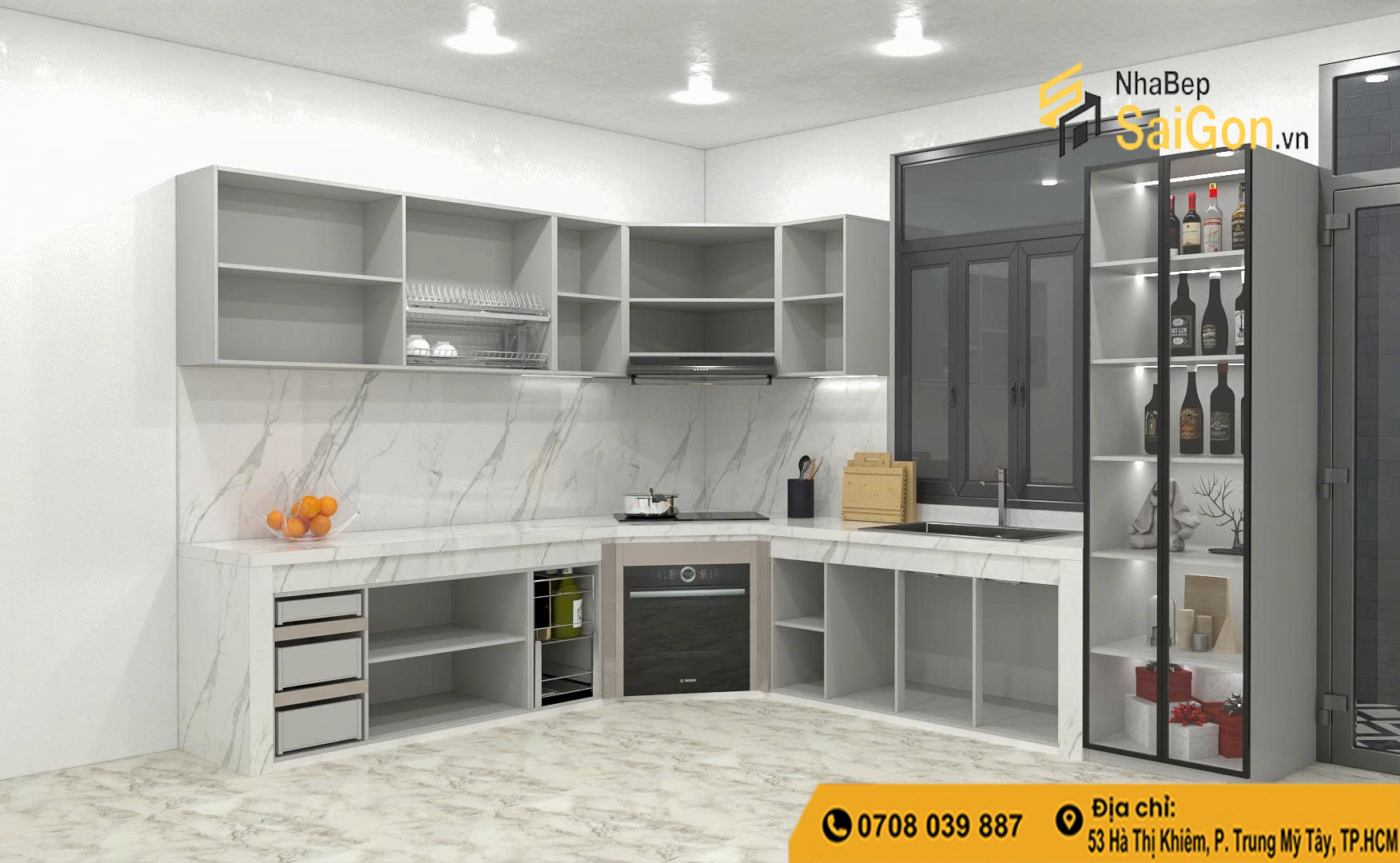 Bàn Giao Nhà Bếp Và Tủ Đồ Cho Anh Hùng Ở Long An – Thiết Kế Hiện Đại, Tiện Nghi Và Tối Ưu Không Gian