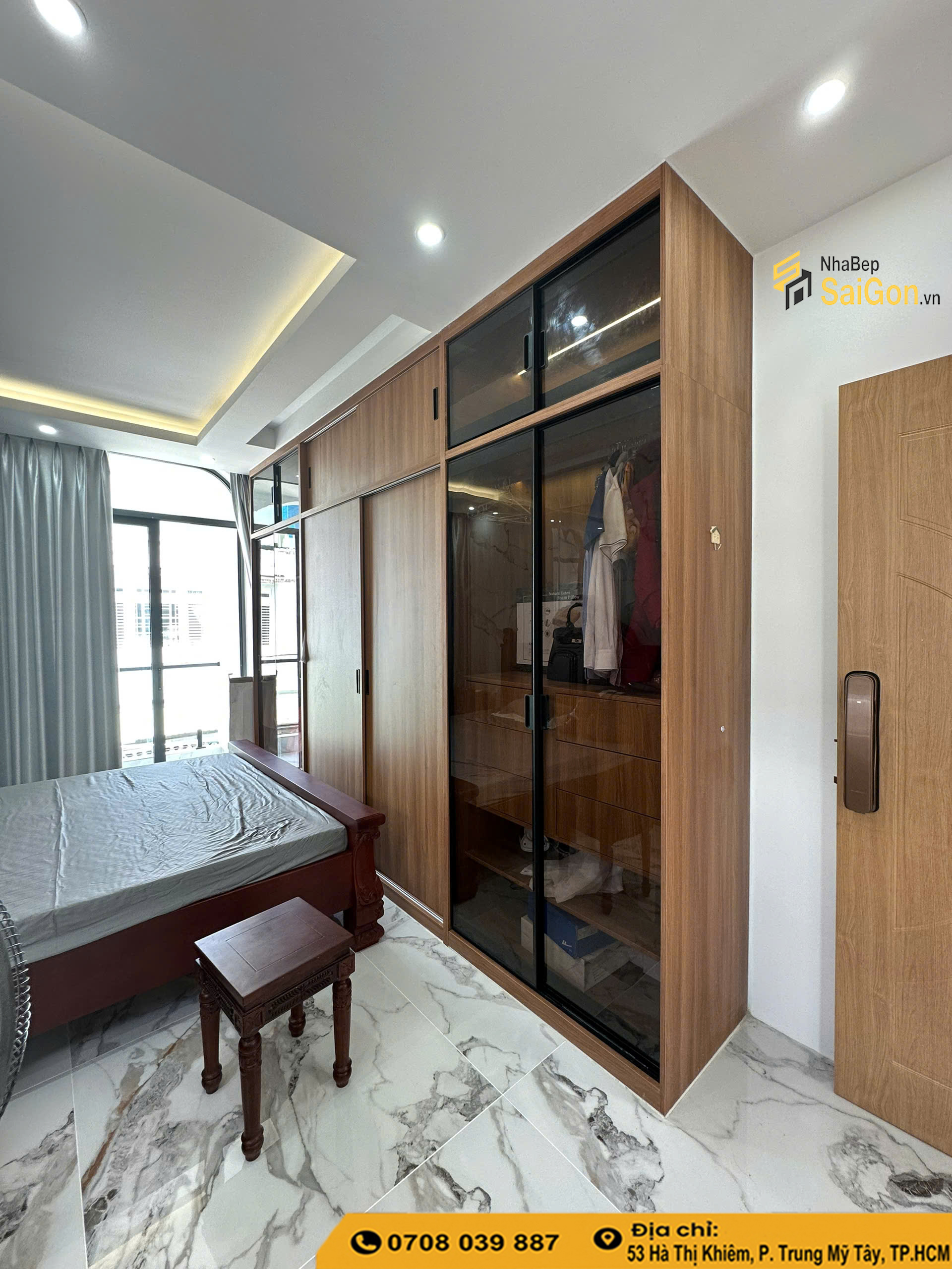 Bàn Giao Thiết Kế Và Thi Công Nội Thất Trọn Gói Chị Phương Ở Hóc Môn – Không Gian Sống Hiện Đại Và Tiện Nghi
