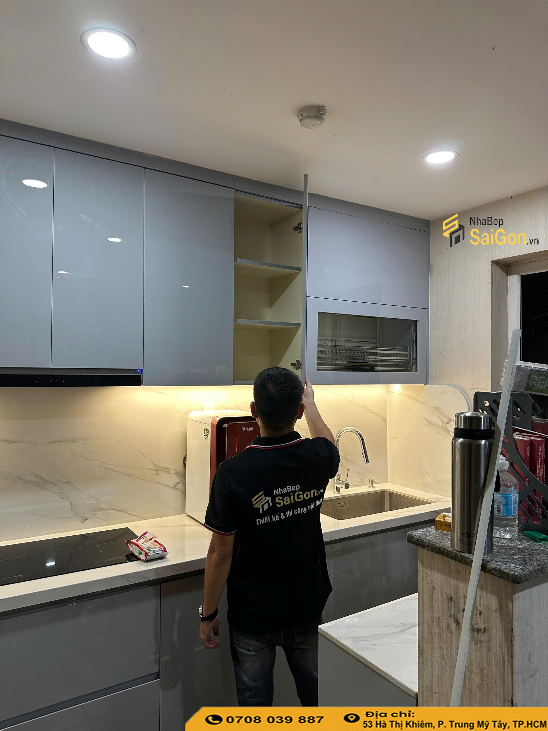 Bàn Giao Cải Tạo Thiết Kế Và Thi Công Căn Bếp Thủ Đức Của Chị Sương – Không Gian Mới Hiện Đại Và Tiện Nghi
