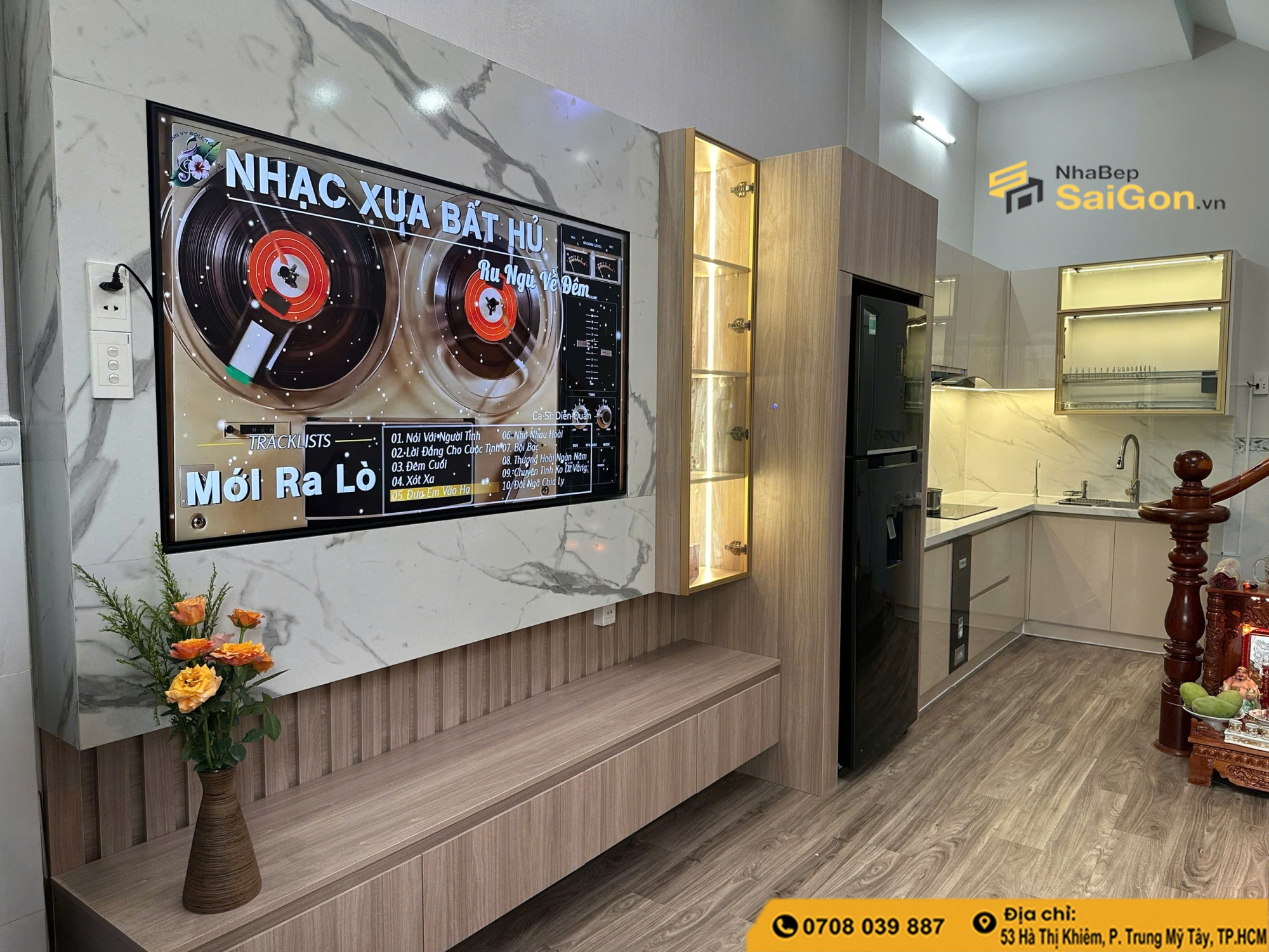 Bàn Giao Thiết Kế Và Thi Công Nhà Bếp A Cựng Ở Bình Chánh