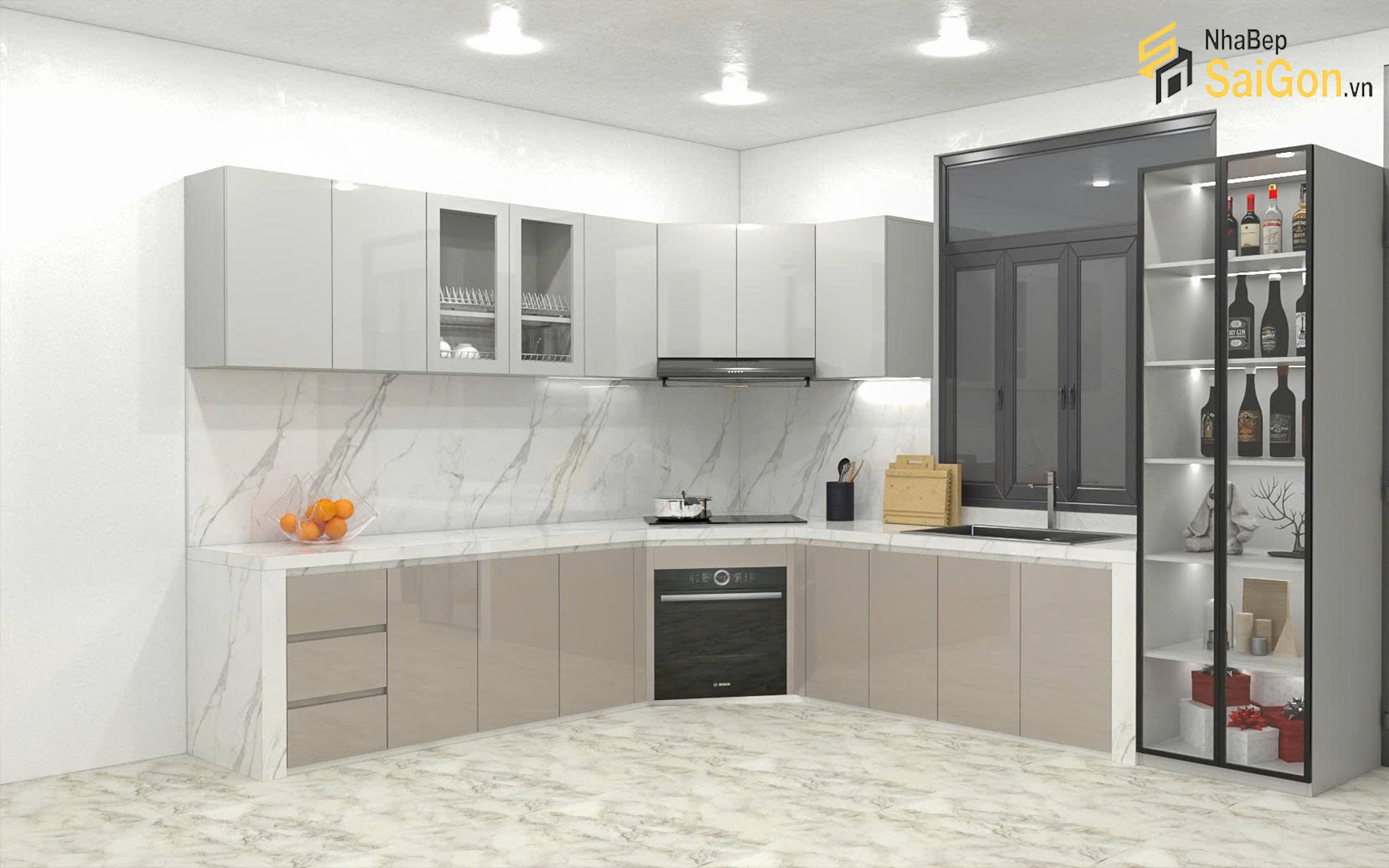 Bàn Giao Nhà Bếp Và Tủ Đồ Cho Anh Hùng Ở Long An – Thiết Kế Hiện Đại, Tiện Nghi Và Tối Ưu Không Gian