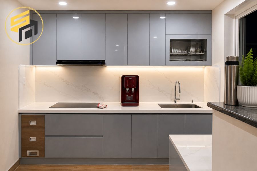 Bàn Giao Cải Tạo Thiết Kế Và Thi Công Căn Bếp Thủ Đức Của Chị Sương