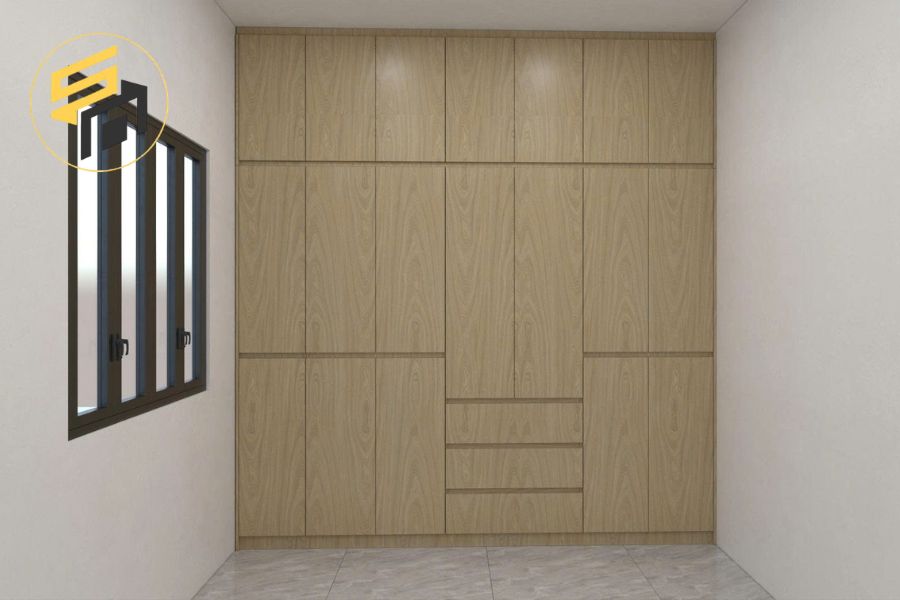 Thi Công Nội Thất Nhà Phố MDF Chống Ẩm Tại Nhà Chị Xoan Bình Dương