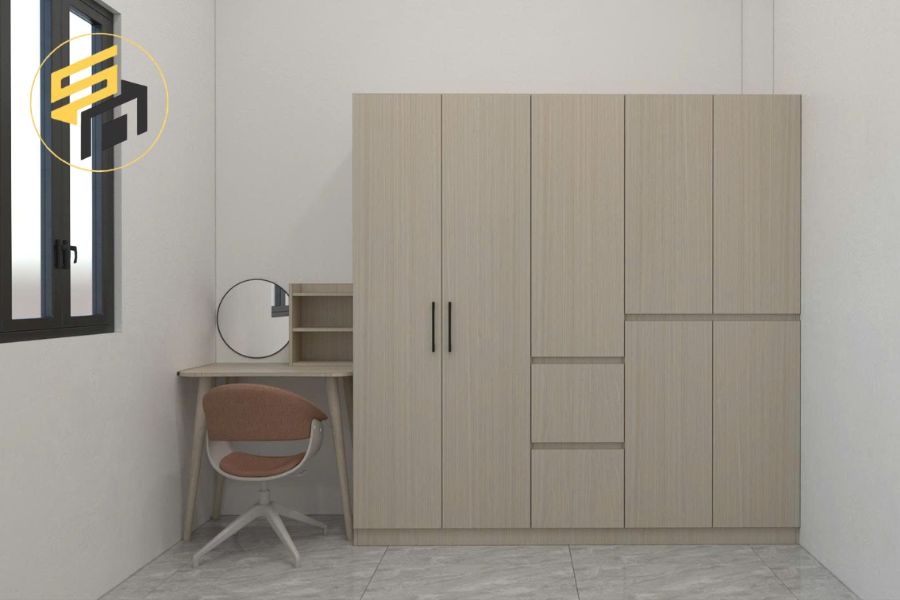 Thi Công Nội Thất Nhà Phố MDF Chống Ẩm Tại Nhà Chị Xoan Bình Dương