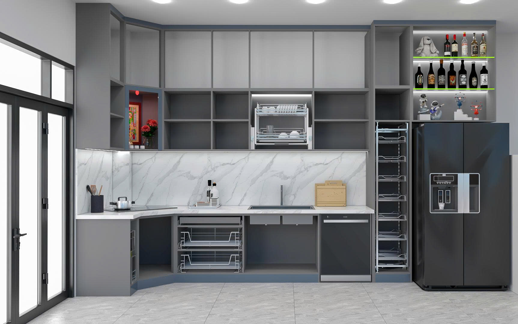 Nhà phố Anh Phi Bình Tân