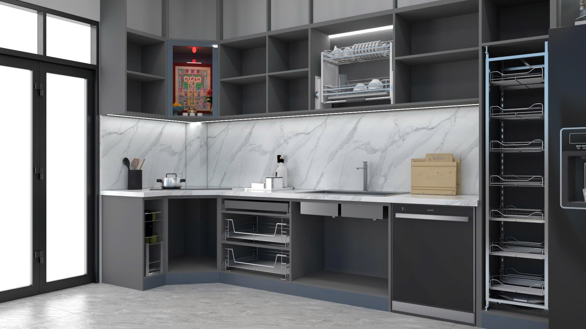 Nhà phố Anh Phi Bình Tân