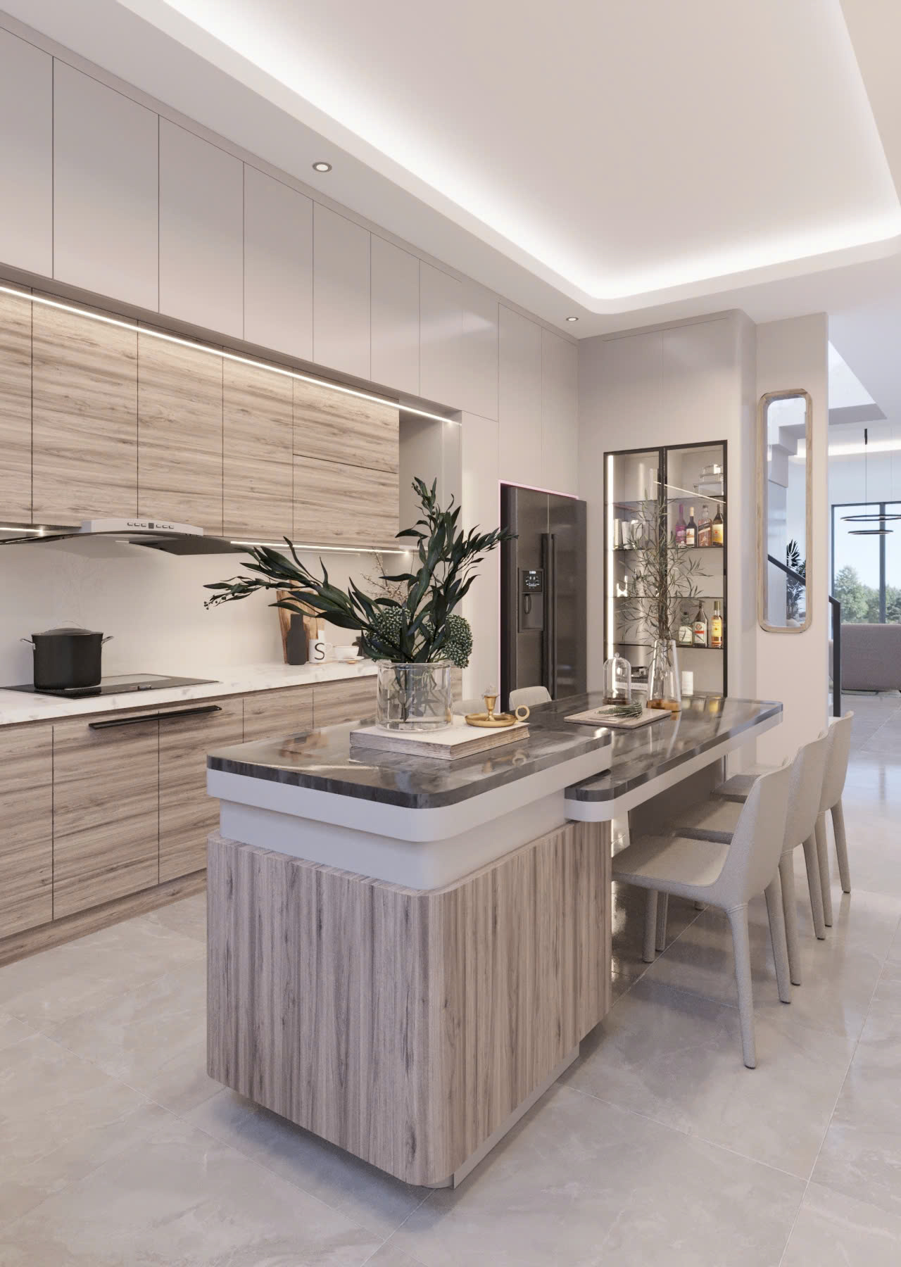 Nhà phố Anh Cường Quận 7-3 PN