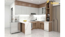 Tủ Bếp Chữ U TBU010 