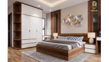 Giường ngủ hiện đại Hoàng Đạt - GN004