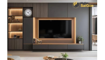Kệ tivi gỗ hiện đại Hoàng Đạt - TV010