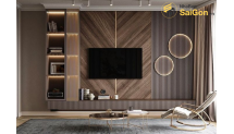 Kệ tivi gỗ hiện đại Hoàng Đạt - TV014
