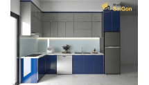 Tủ bếp chữ L - TBL018